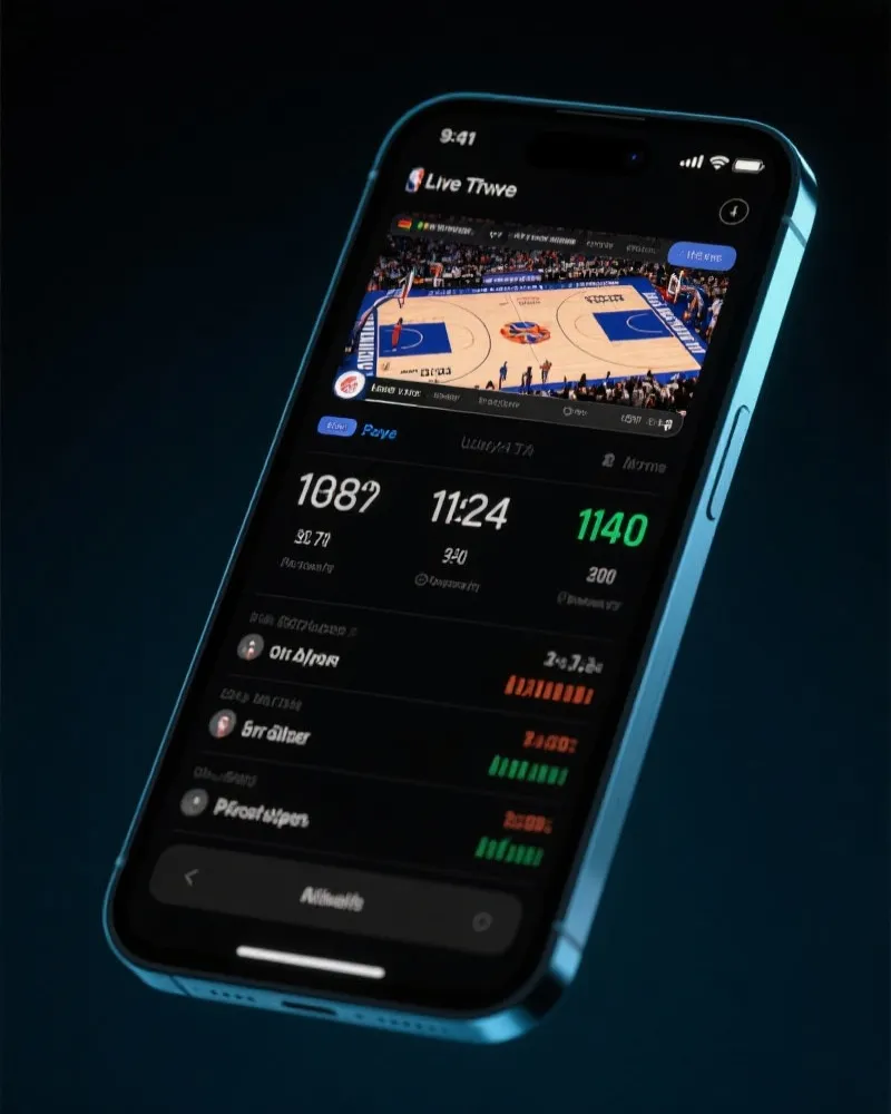 NBA移动端观赛体验